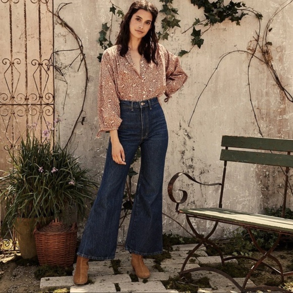 Doen melody Jean wide leg denim